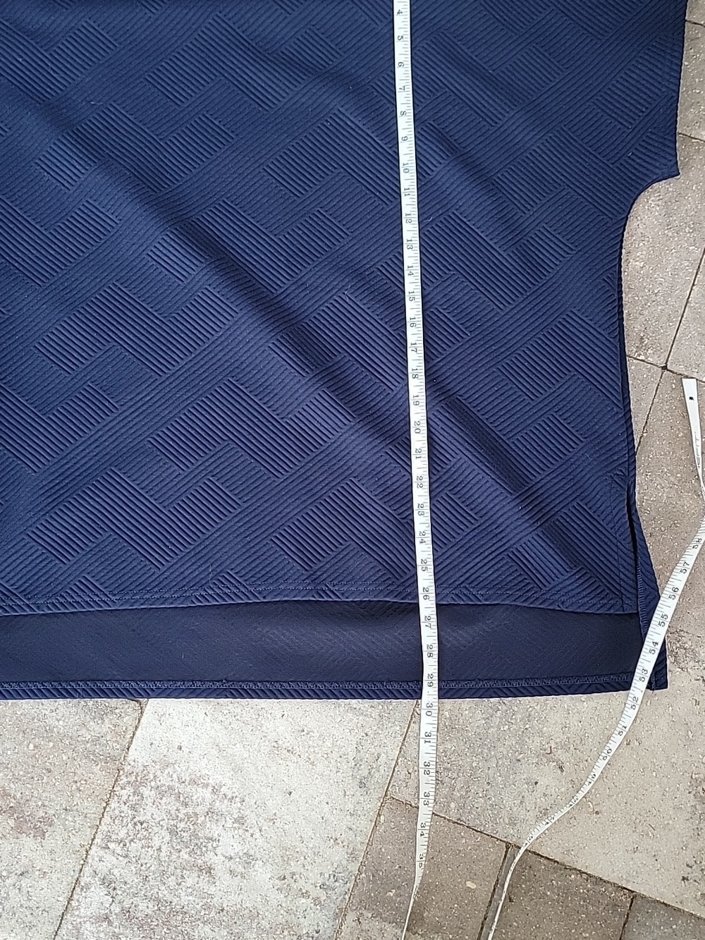 See And Be Seen Textured Duo Women's Lounge Set Navy Blue Sz L Relaxed Fit - Picture 13 of 16